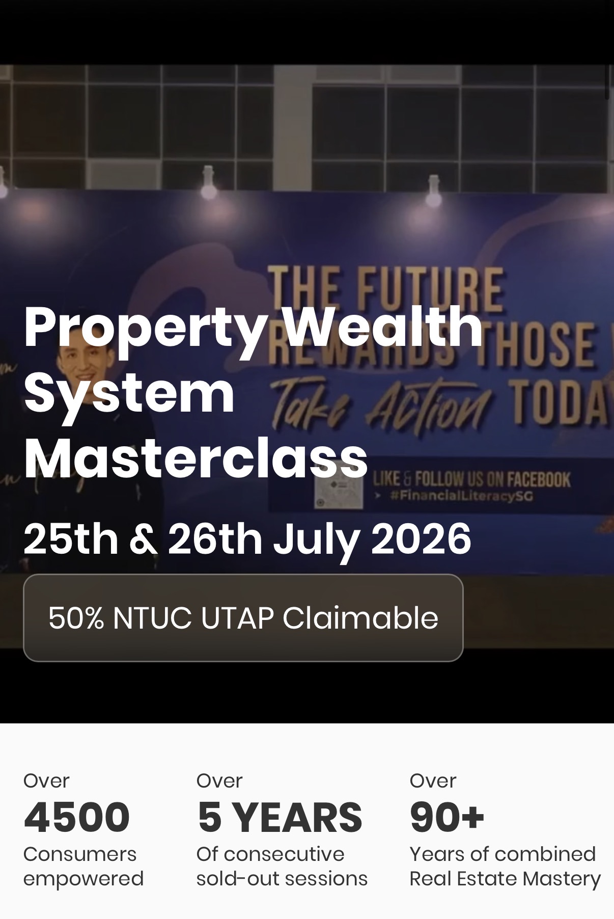 Property Wealth System Masterclass 25 & 26 July 2026